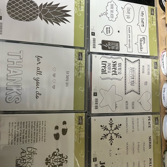 Stampin' Up! Decorative Stamp Set - Black and White retired 
You choose stamp - Picture 10 of 15